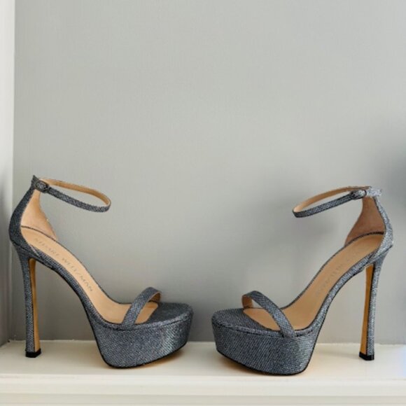 Stuart Weitzman nudistcurve hollywood heels new - Picture 3 of 6